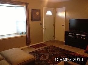 Living Room with Bay Window