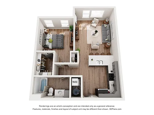 Floor plan Oak