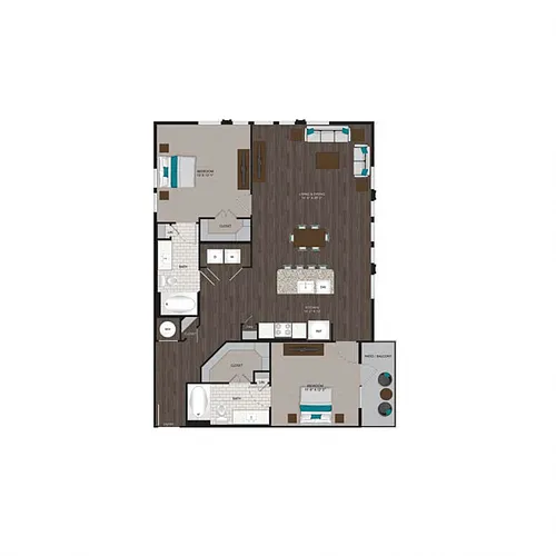 Floor plan B6