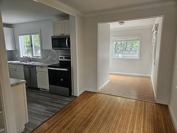 Kitchen and dining area