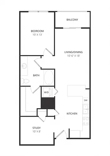 Floor plan The Lambert