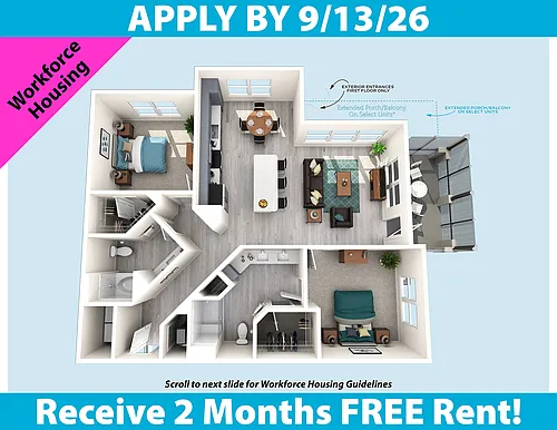 Floor plan Lifestyle Thirteen WFH