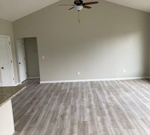 Spacious Family/Dining Room Combination with Ceiling Fan
