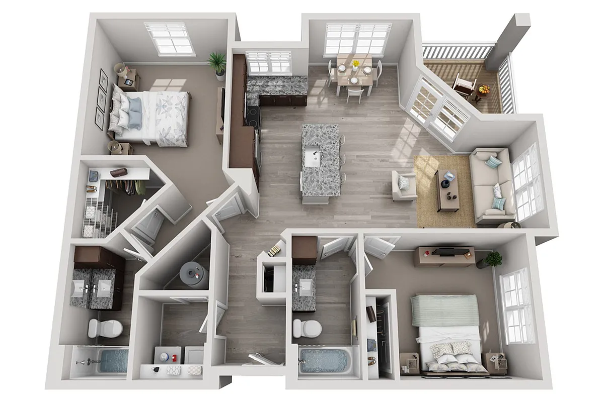 Floor plan B4