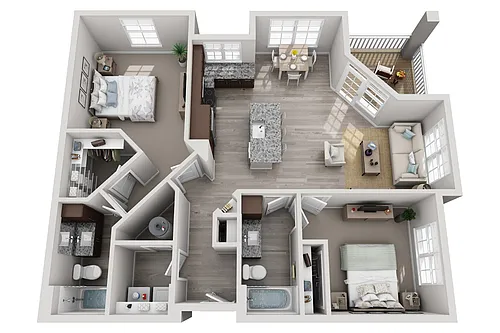 Floor plan B4