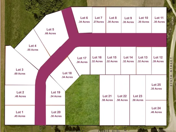 LOT 25 275th St, Quasqueton, IA 52326