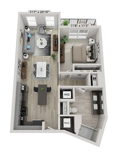 Floor plan A6-ADA
