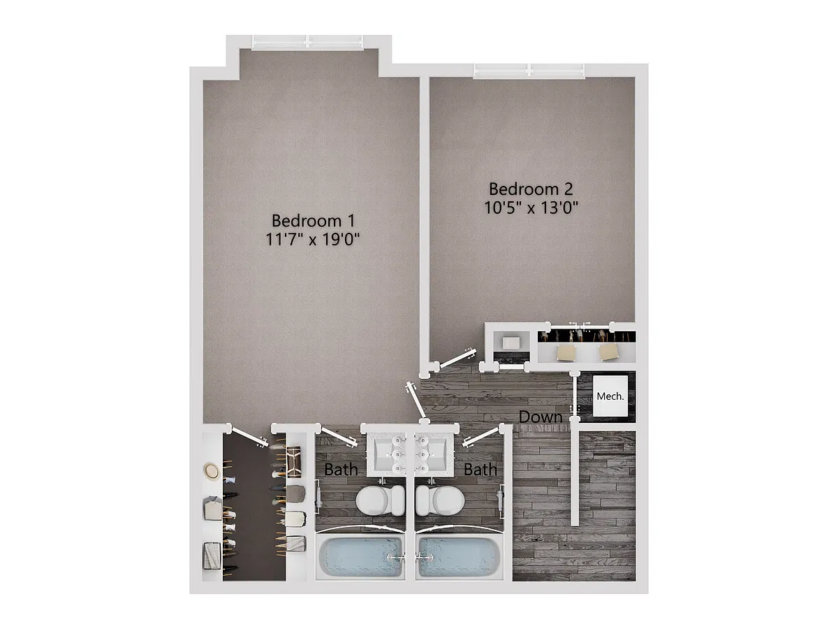Floor plan Wyndemere (2/2)