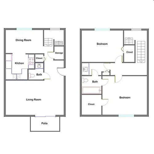 Floor plan Floorplan B3