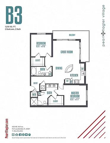 Floor plan B3