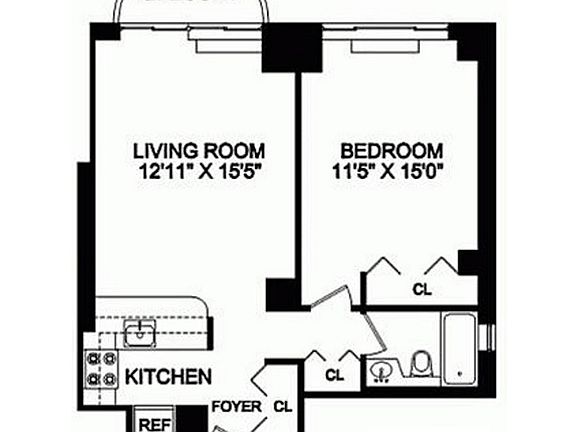 2nd image of 45 E 25th St APT 12A