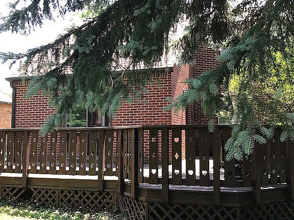 Amish made back deck