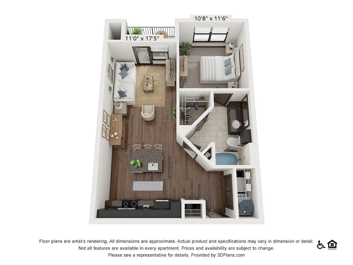 Floor plan Hickory