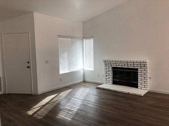 New flooring. Living room