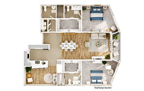 Floor plan FB4R