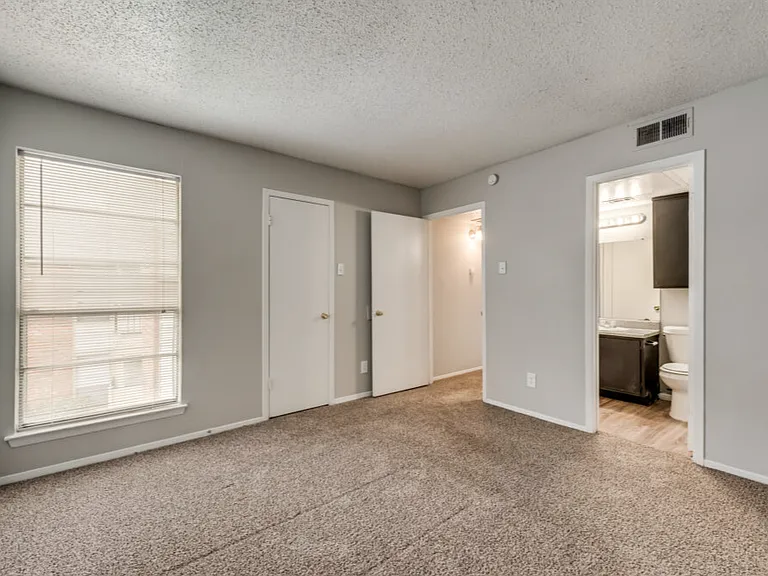 Spacious bedrooms offer plenty of room for your furniture and personal style.