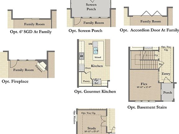 First Floor Options