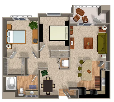 Floor plan CONSERVE