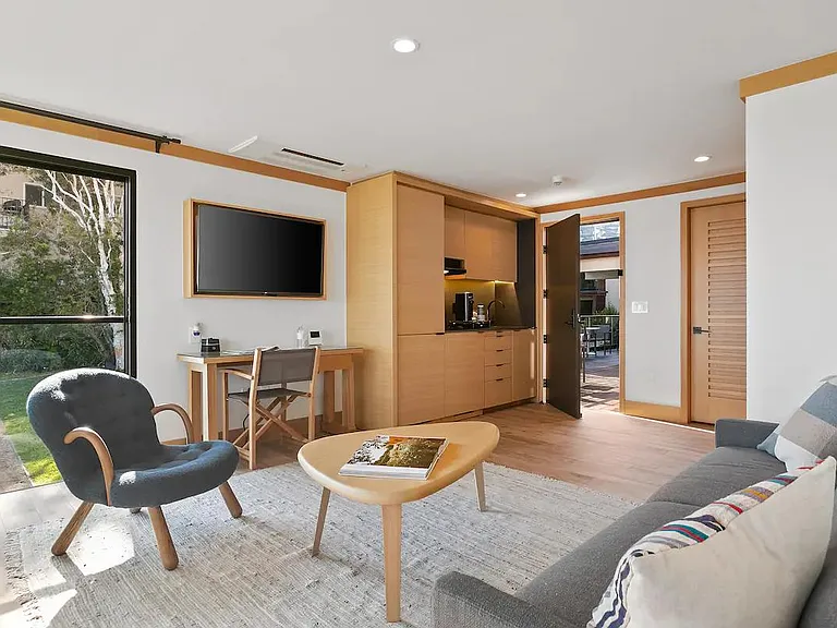 Spacious living room
