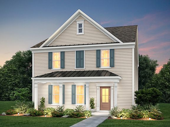 Richardson Exterior 3 features Hardi Board Siding and Covered Front Porch