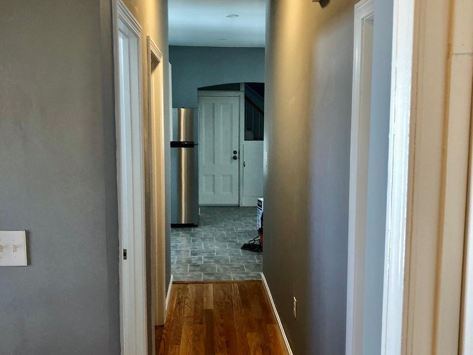 Hallway into Kitchen