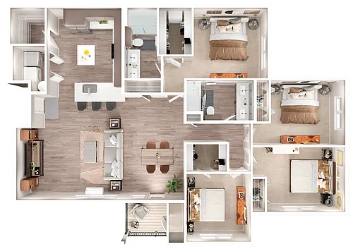 Floor plan Rainier