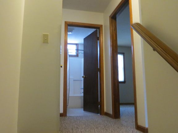 Top of stairs to bedrooms and bath