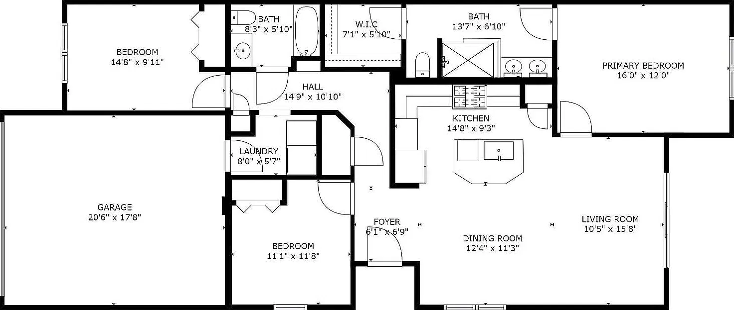 3 bed, 1388 sqft, $2,400 — Photo 4