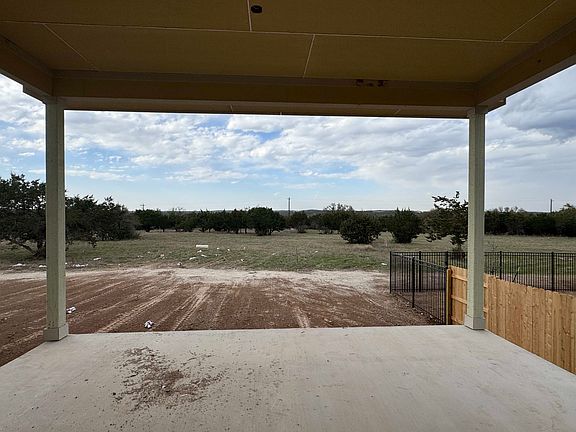 Covered patio