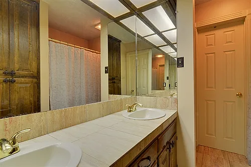Roomy Bath upstairs
