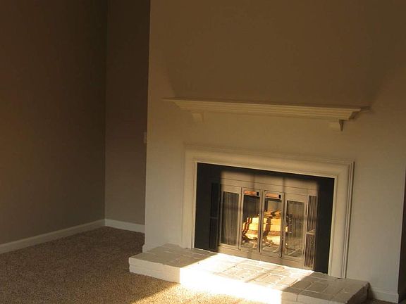 Living Room, Wood Burning Fireplace