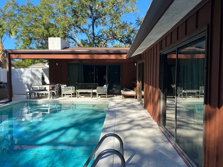 Pool area