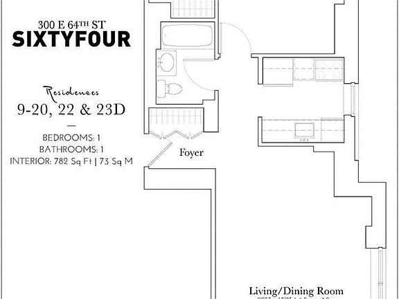 2nd image of 300 E 64th St APT 12D
