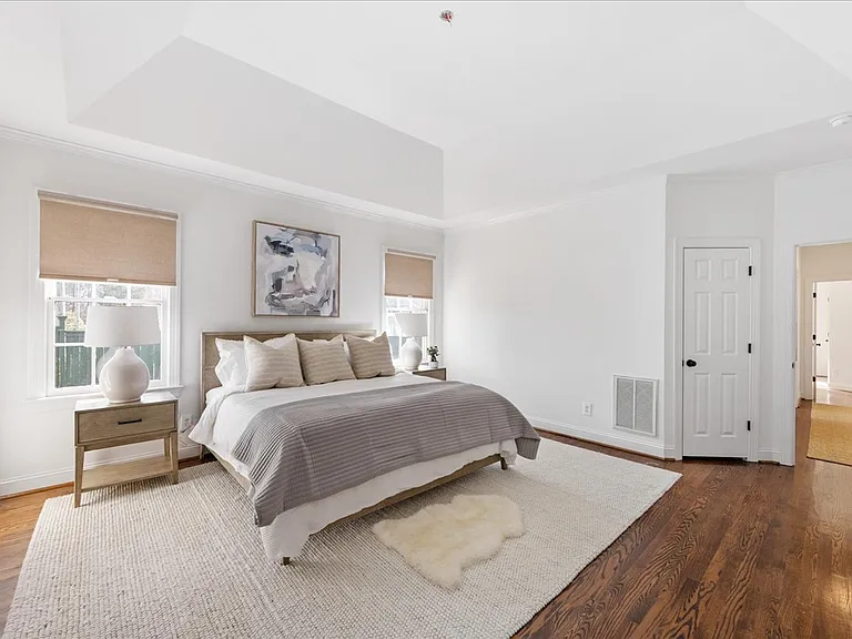 Principal Bedroom with double walk-in closets