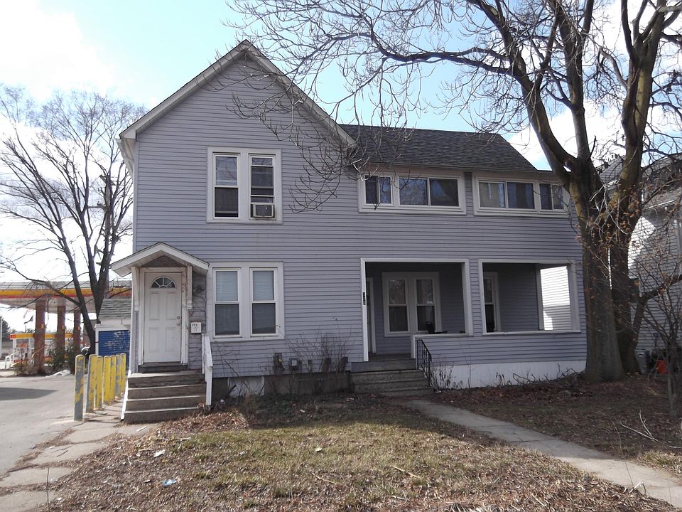 East side of house facing North Center Street.