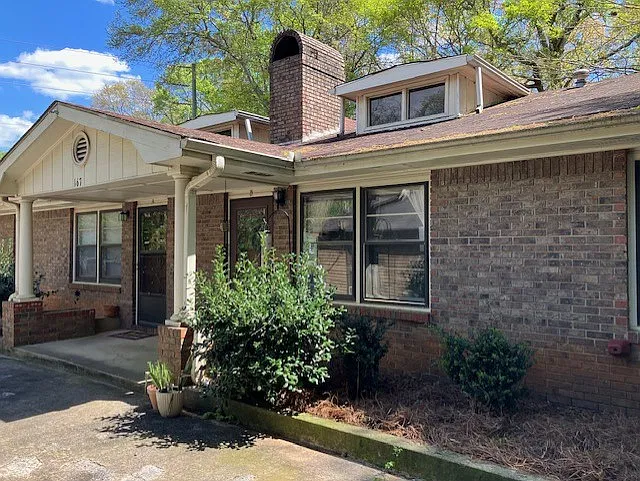 FRONT OF APARTMENT