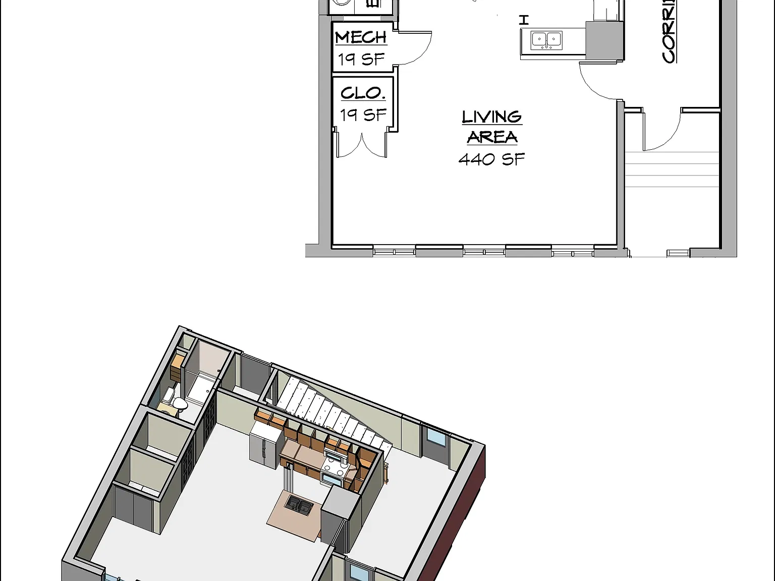 1 bed, $1,360 — Photo 3
