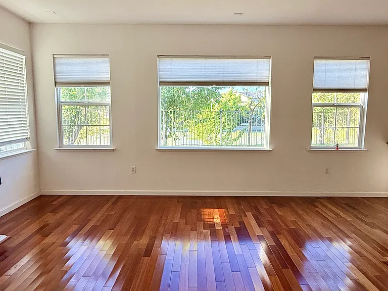 Family room with beautiful lake views
