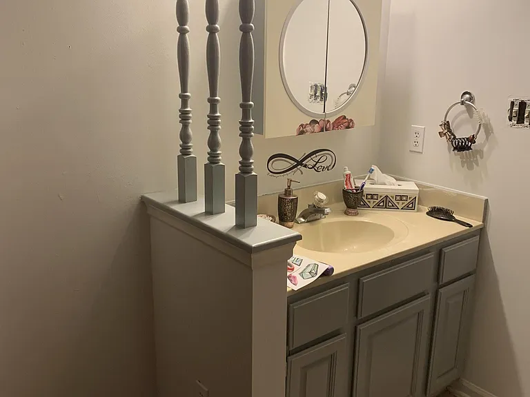 Master bed vanity