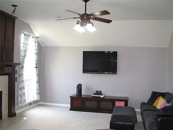 The vaulted ceiling makes this room seem even larger than it already is!