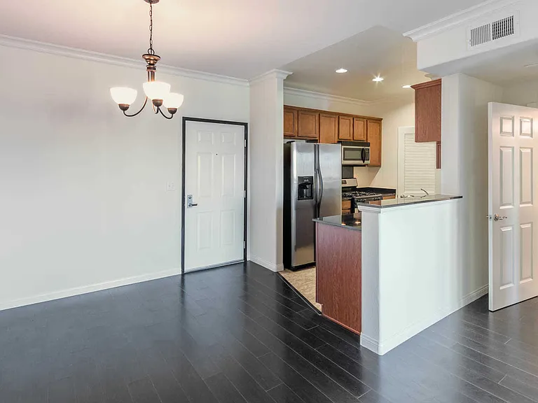 Kitchen and Dining Room with Hard Surface Flooring
