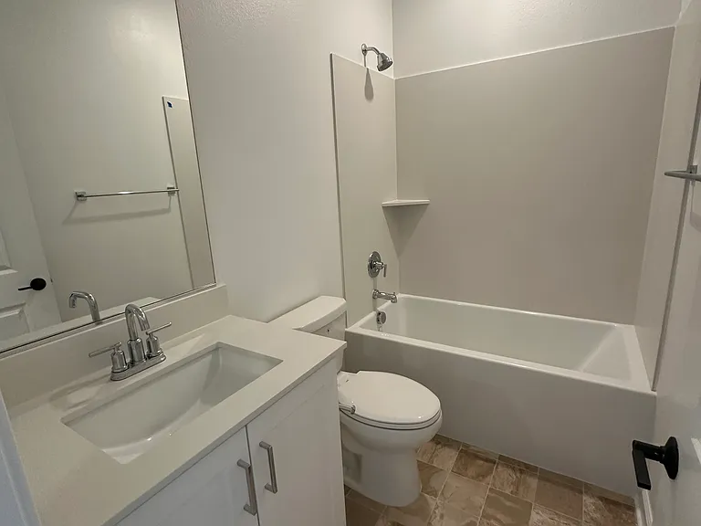 The second bathroom in the third floor