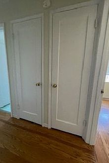 Hall closet