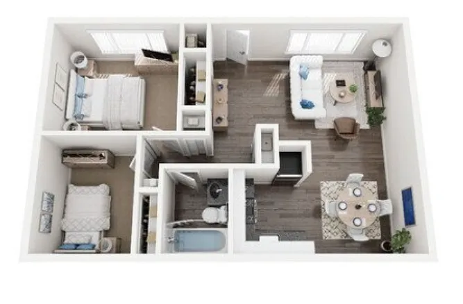 Floor plan The Heights Master