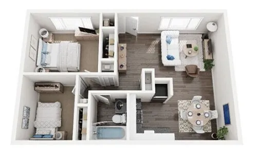 Floor plan The Heights Master