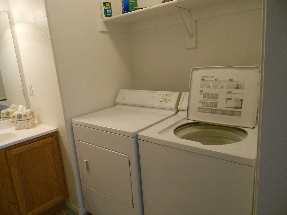 Full sized washer and dryer!