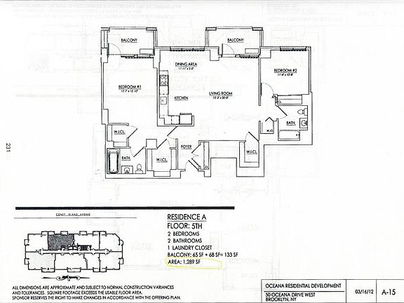 4th image of 50 Oceana Dr W APT 5A
