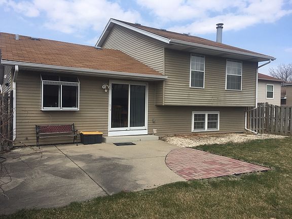 Rear view, looking north.