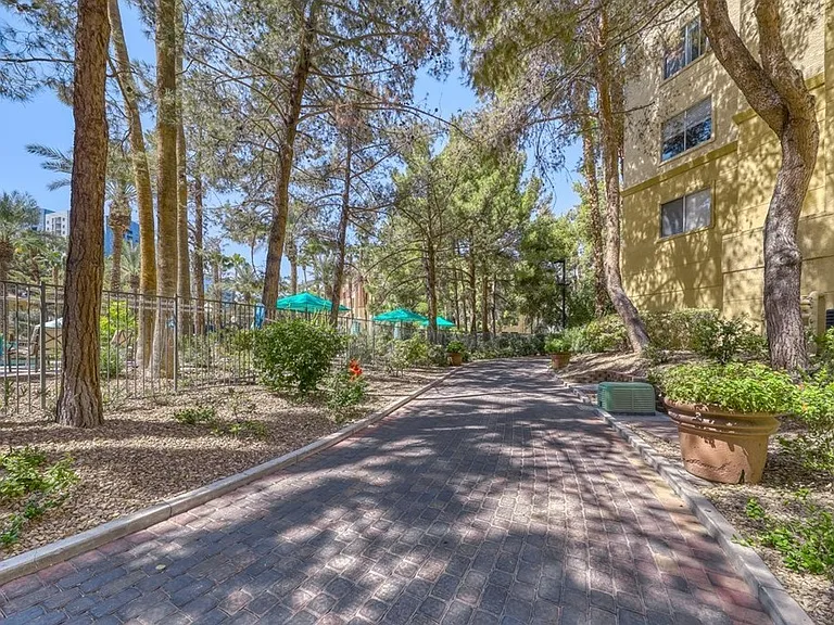 Safe gated walking paths on the property.