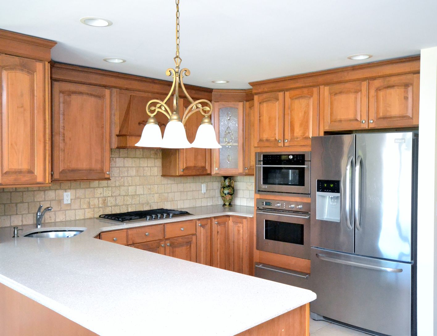  Renovated Eat in Kitchen with Water Views